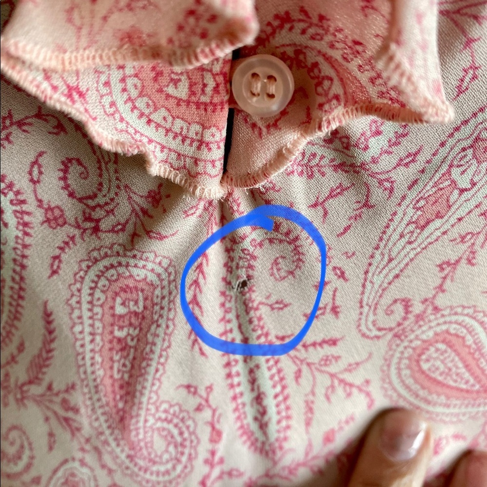 ICE Pink Paisley Print Dress - Picture 5 of 6